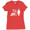 boss lady Ladies Fitted T-Shirt