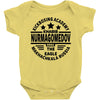 khabib nurmagomedov black logo Baby Bodysuit