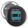 double decker couch Pin-back button