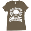 punk rocker from hell Ladies Fitted T-Shirt