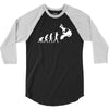 moto cross free style evolution cool 3/4 Sleeve Shirt