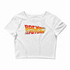 back future Crop Top