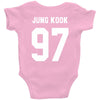 jung kook 97 Baby Bodysuit