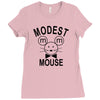 modest mouse rock band black hooded sweatshirt Ladies Fitted T-Shirt