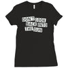 don't look back into the sun Ladies Fitted T-Shirt