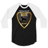protected by boxer security 3/4 Sleeve Shirt