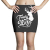 trophy wife deer Mini Skirts