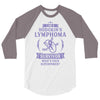 I am a Hodgkins Cancer Survivor - What's Your Superpower? 3/4 Sleeve Shirt