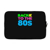 back to the 80s Laptop sleeve