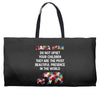 mama bear message Weekender Totes