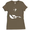 blur damon albarn indie rock music Ladies Fitted T-Shirt