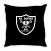 al davis rip Throw Pillow
