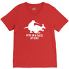 funny rude taste of kiwi V-Neck Tee