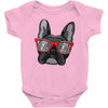 hipster pillows Baby Bodysuit