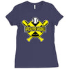 apocalypse baseball Ladies Fitted T-Shirt