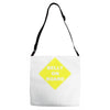 belly on board beer Adjustable Strap Totes