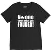no one cares what you folded V-Neck Tee