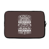 Real Kings Are Born On December 25 Laptop sleeve