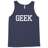 geek printed Tank Top
