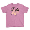 Fight For a Cure Uterine Cancer Awareness Youth Tee