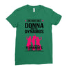 Donna and DynamoS Ladies Fitted T-Shirt