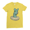 elizabethan dilophosaurus Ladies Fitted T-Shirt
