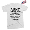 I Love You Aunt Exclusive T-shirt