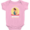 underestimate woman Baby Bodysuit