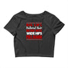 big lips natural hair Crop Top