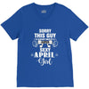 sorry this guy is already taken by a super sexy  april girl V-Neck Tee