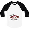 June Peeking Out Baby Girl 3/4 Sleeve Shirt