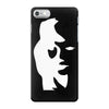 sax player lady face optical illusion iPhone 7 Case