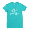 spin squad Ladies Fitted T-Shirt