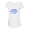 i love being a senior citizen Maternity Scoop Neck T-shirt