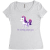 judging you Women's Triblend Scoop T-shirt