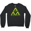 triforce illusion zelda Crewneck Sweatshirt