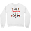 first grade christmas crew Crewneck Sweatshirt