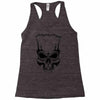 stupid skull Racerback Tank