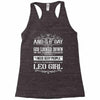 And 8th Day God Look Down So God Made A Leo Girl Racerback Tank