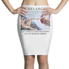 Michelangelo Creation of Adam Pencil Skirts
