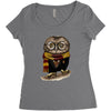 owly potter Women's Triblend Scoop T-shirt