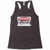 warning my farts stink, ideal gift, birthday present Racerback Tank