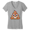 pizza shit Women's V-Neck T-Shirt