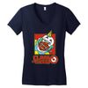 clash of clowns Women's V-Neck T-Shirt