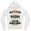 Super Cool Mom Of A Freaking Awesome Son Zipper Hoodie