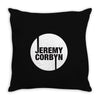jeremy corbyn Throw Pillow