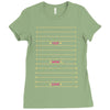 yes wow diva length check Ladies Fitted T-Shirt