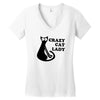 crazy cat lady Women's V-Neck T-Shirt
