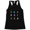 fuck pizza Racerback Tank