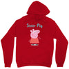 peppa pig sister pig Unisex Hoodie